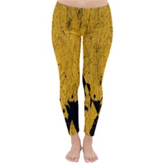 Yellow Best, Black, Black And White, Emoji High Classic Winter Leggings by nateshop