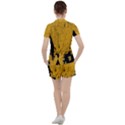 Yellow Best, Black, Black And White, Emoji High Women s T-Shirt and Shorts Set View2