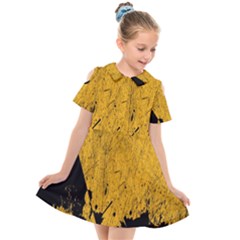 Yellow Best, Black, Black And White, Emoji High Kids  Short Sleeve Shirt Dress by nateshop