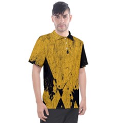 Yellow Best, Black, Black And White, Emoji High Men s Polo T-shirt by nateshop