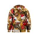 Cartoons, Disney, Merry Christmas, Minnie Kids  Zipper Hoodie View2