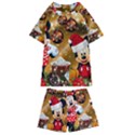 Cartoons, Disney, Merry Christmas, Minnie Kids  Swim T-Shirt and Shorts Set View1