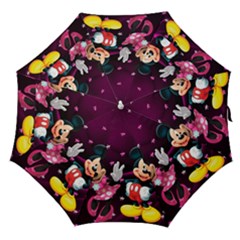 Cartoons, Disney, Mickey Mouse, Minnie Straight Umbrellas by nateshop