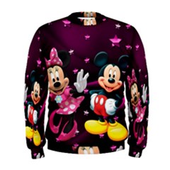 Cartoons, Disney, Mickey Mouse, Minnie Men s Sweatshirt by nateshop