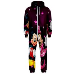 Cartoons, Disney, Mickey Mouse, Minnie Hooded Jumpsuit (men) by nateshop