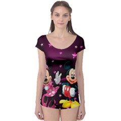 Cartoons, Disney, Mickey Mouse, Minnie Boyleg Leotard  by nateshop