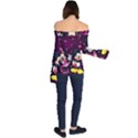 Cartoons, Disney, Mickey Mouse, Minnie Off Shoulder Long Sleeve Top View2