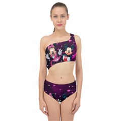 Cartoons, Disney, Mickey Mouse, Minnie Spliced Up Two Piece Swimsuit by nateshop