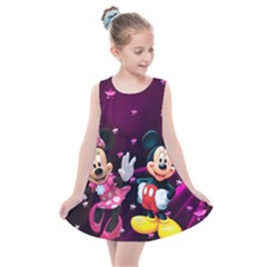 Cartoons, Disney, Mickey Mouse, Minnie Kids  Summer Dress