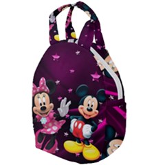 Cartoons, Disney, Mickey Mouse, Minnie Travel Backpack by nateshop