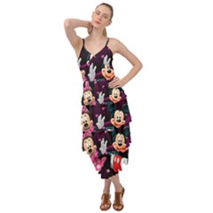 Cartoons, Disney, Mickey Mouse, Minnie Layered Bottom Dress by nateshop