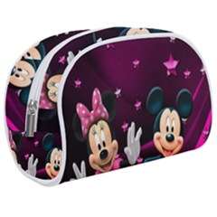 Cartoons, Disney, Mickey Mouse, Minnie Make Up Case (medium) by nateshop