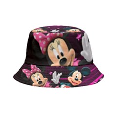 Cartoons, Disney, Mickey Mouse, Minnie Inside Out Bucket Hat by nateshop