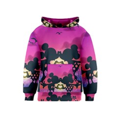 Mickey And Minnie, Mouse, Disney, Cartoon, Love Kids  Pullover Hoodie