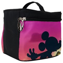 Mickey And Minnie, Mouse, Disney, Cartoon, Love Make Up Travel Bag (big) by nateshop