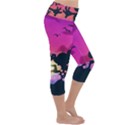 Mickey And Minnie, Mouse, Disney, Cartoon, Love Lightweight Velour Capri Yoga Leggings View3