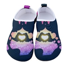 Mickey And Minnie, Mouse, Disney, Cartoon, Love Men s Sock-style Water Shoes by nateshop