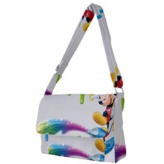 Mickey Mouse, Apple Iphone, Disney, Logo Full Print Messenger Bag (s) by nateshop