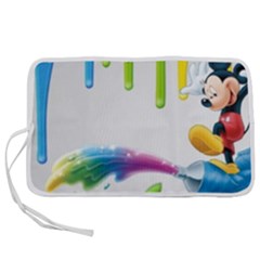 Mickey Mouse, Apple Iphone, Disney, Logo Pen Storage Case (m) by nateshop