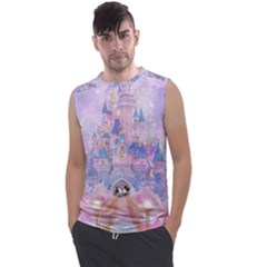 Disney Castle, Mickey And Minnie Men s Regular Tank Top by nateshop