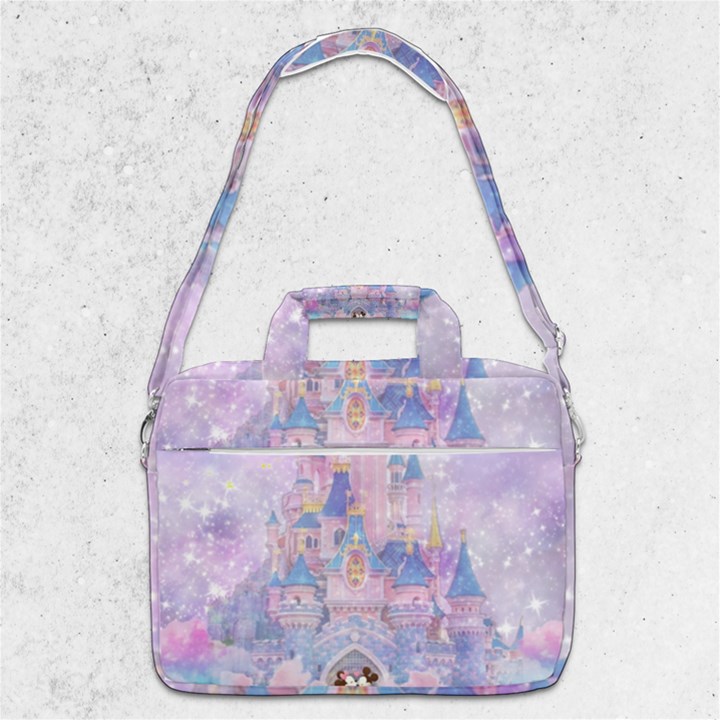 Disney Castle, Mickey And Minnie MacBook Pro 13  Shoulder Laptop Bag 