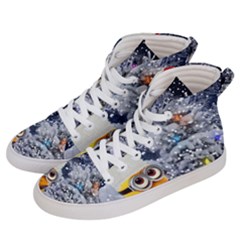 Minions Christmas, Merry Christmas, Minion Christmas Women s Hi-top Skate Sneakers by nateshop