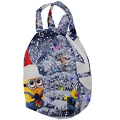 Minions Christmas, Merry Christmas, Minion Christmas Travel Backpack by nateshop