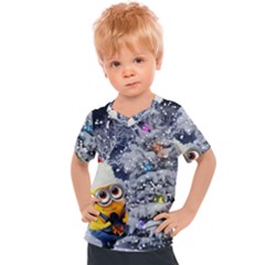 Minions Christmas, Merry Christmas, Minion Christmas Kids  Sports T-shirt