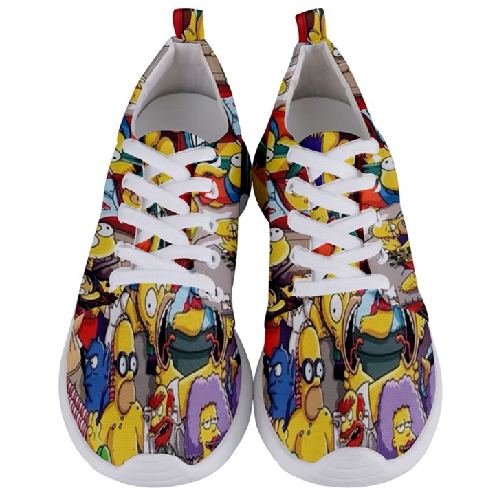 The Simpsons, Cartoon, Crazy, Dope Men s Lightweight Sports Shoes