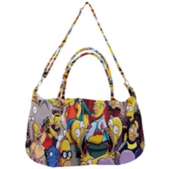 The Simpsons, Cartoon, Crazy, Dope Removable Strap Handbag by nateshop