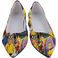 The Simpsons, Cartoon, Crazy, Dope Women s Block Heels  by nateshop