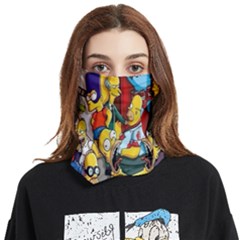 The Simpsons, Cartoon, Crazy, Dope Face Covering Bandana (two Sides) by nateshop