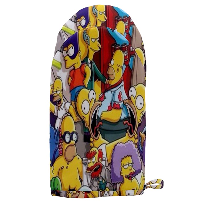 The Simpsons, Cartoon, Crazy, Dope Microwave Oven Glove