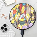 The Simpsons, Cartoon, Crazy, Dope Wireless Fast Charger(Black) View1