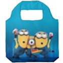 Minions, Blue, Cartoon, Cute, Friends Foldable Grocery Recycle Bag View1