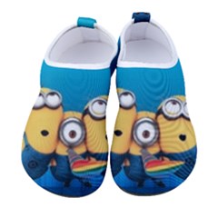 Minions, Blue, Cartoon, Cute, Friends Women s Sock-style Water Shoes by nateshop