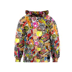 Sticker Bomb, Art, Cartoon, Dope Kids  Pullover Hoodie by nateshop