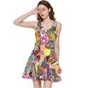 Sticker Bomb, Art, Cartoon, Dope Inside Out Racerback Dress View1