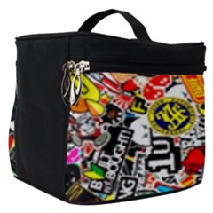 Sticker Bomb, Art, Cartoon, Dope Make Up Travel Bag (small) by nateshop