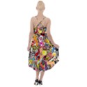 Sticker Bomb, Art, Cartoon, Dope High-Low Halter Chiffon Dress  View2