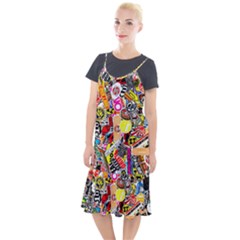 Sticker Bomb, Art, Cartoon, Dope Camis Fishtail Dress by nateshop