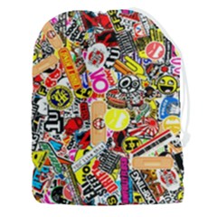 Sticker Bomb, Art, Cartoon, Dope Drawstring Pouch (3xl) by nateshop