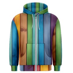 Rainbow Men s Zipper Hoodie