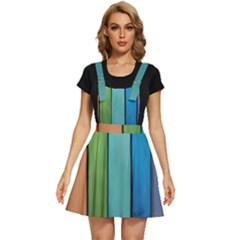 Rainbow Apron Dress by zappwaits