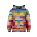 Rainbow Wood Kids  Pullover Hoodie View1