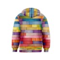 Rainbow Wood Kids  Pullover Hoodie View2