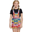 Rainbow Wood Kids  Short Overalls View1