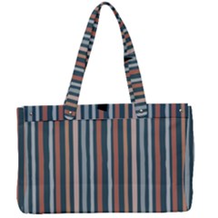 Stripes Canvas Work Bag by zappwaits