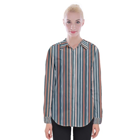 Stripes Womens Long Sleeve Shirt by zappwaits