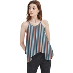 Stripes Flowy Camisole Tank Top by zappwaits